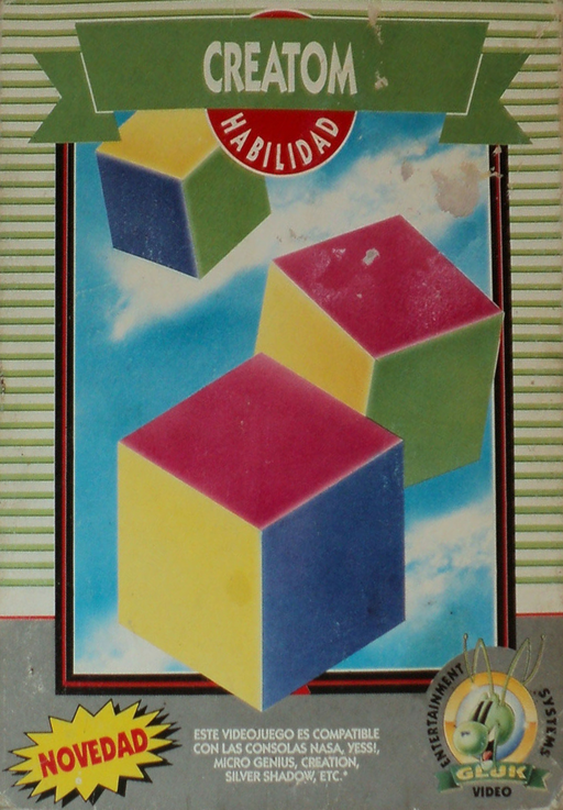 Creatom (Spain) (Gluk Video) (Unl) box art
